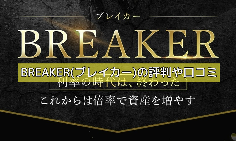 BREAKER(ブレイカー)の評判や口コミの画像